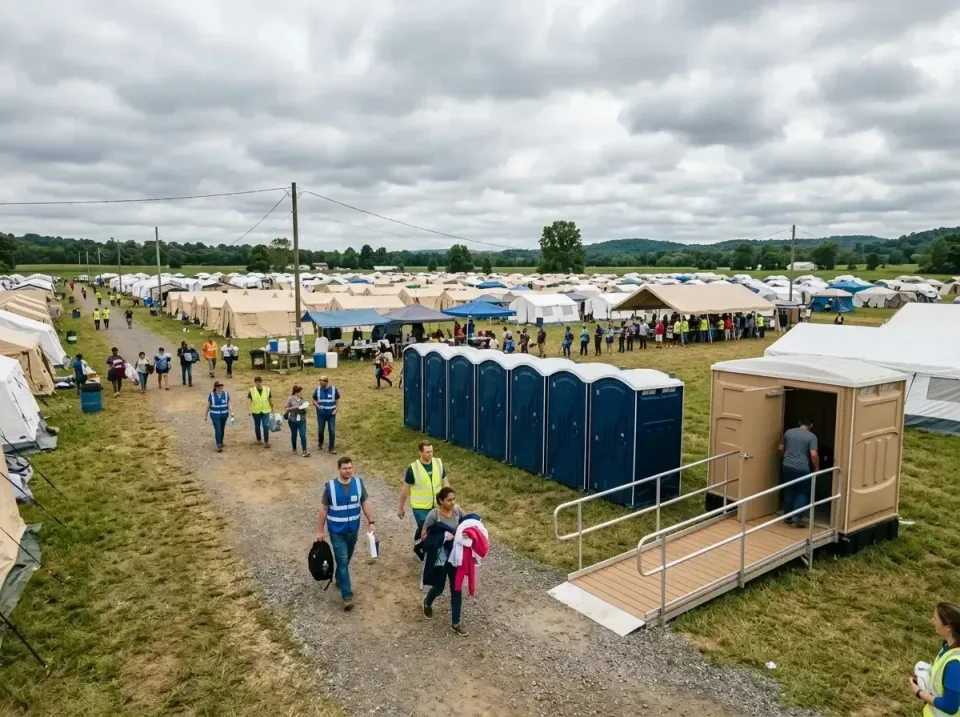 disaster-relief-camp-restrooms-010 — frequently asked questions, Dumpster & Portable Bathrooms Rental in Wellsburg, WV